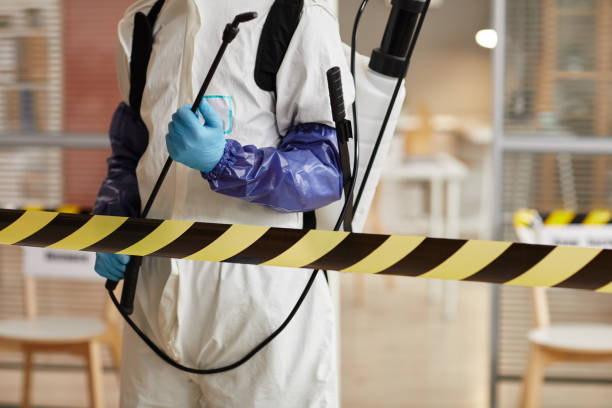 Professional Hoarding Cleanup technician working in Pittsboro, NC